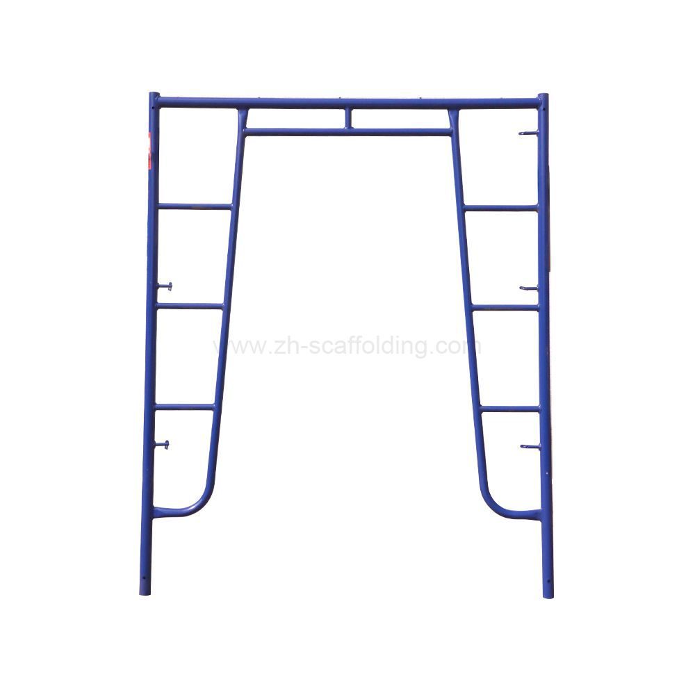 Steel scaffolding