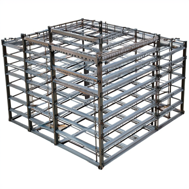 What are the main components of a scaffolding system?