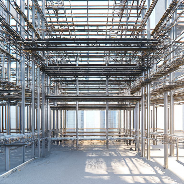 What is a scaffolding system?
