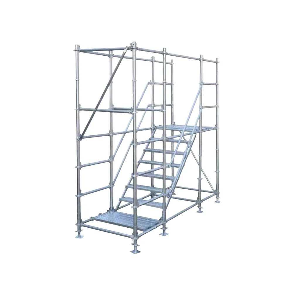 What are the main components of Cuplock Scaffolding?