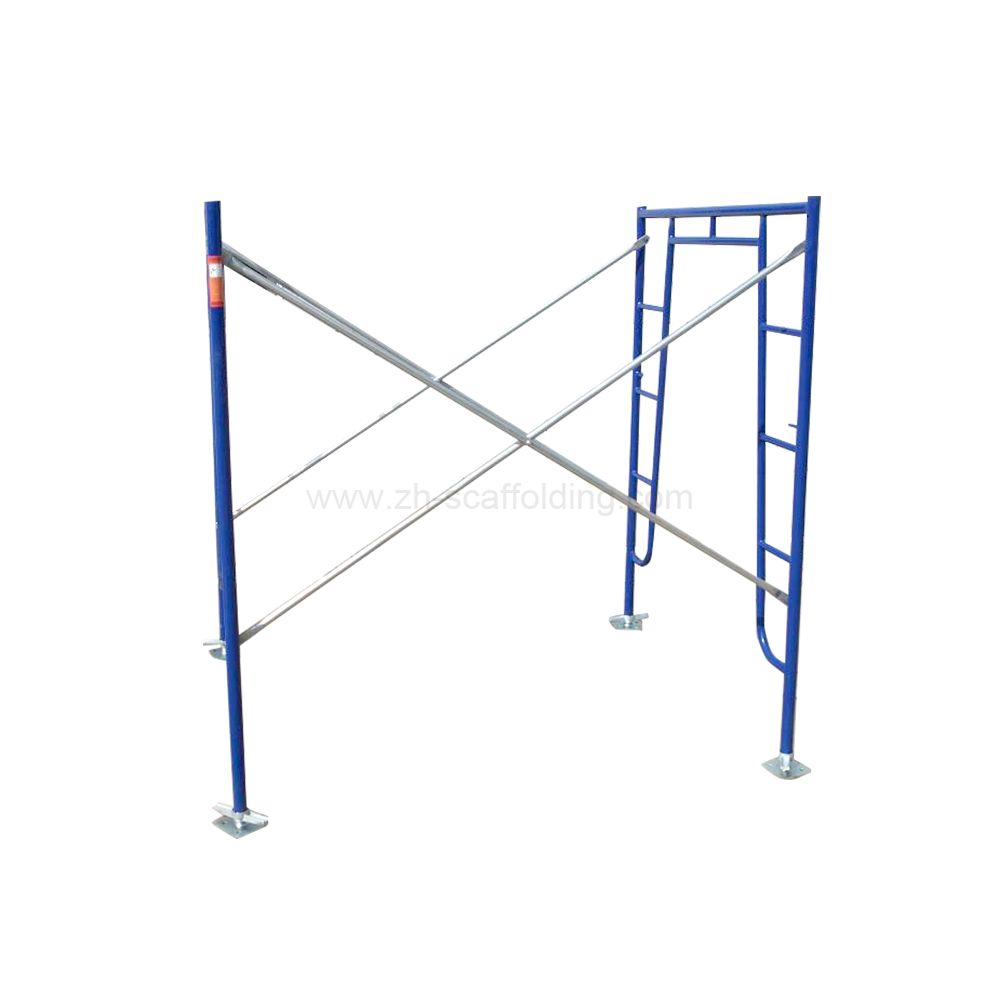 3'W x 6' 4''T x 7'L Walk-Thru Scaffold Frame Set