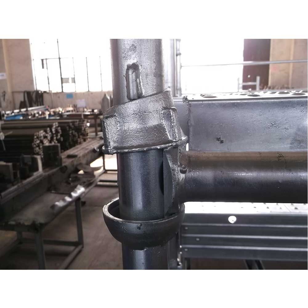 Cuplock scaffolding horizontal