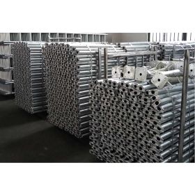 Cuplock scaffolding horizontal