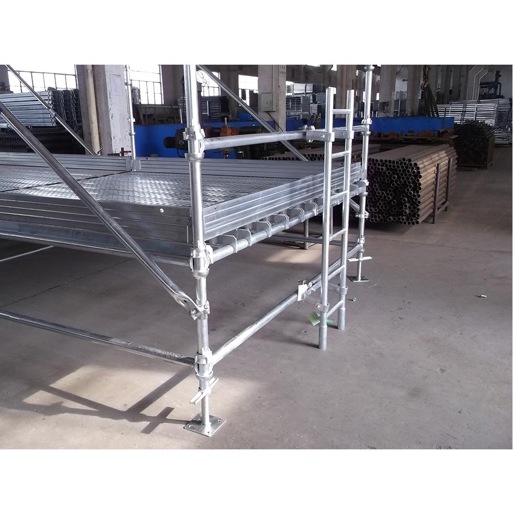 Cuplock scaffolding diagonal clamp