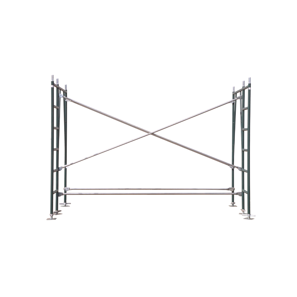 Scaffold with Ladder